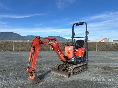 2018 Kubota K008T4 Mini Excavator