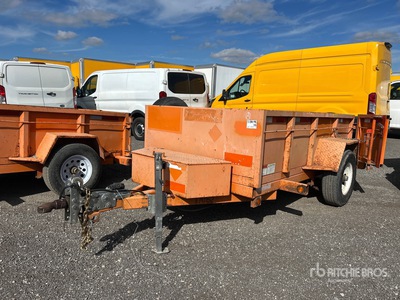 2018 Miska MD Dump 58 8 ft T/A Lichte Kiepaanhanger
