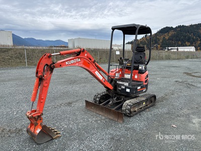 2018 Kubota U17VR1 Minigraafmachine