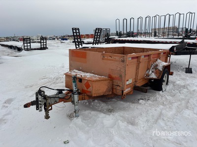 2018 Miska MD Dump 58 8 ft S/A Remorque à Benne Utilitaire