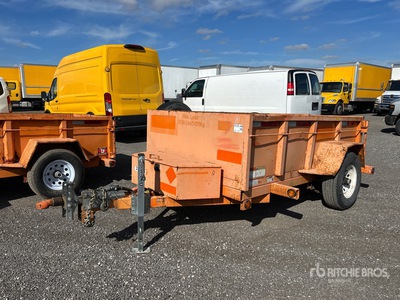2018 Miska MD Dump 58 8 ft T/A Lichte Kiepaanhanger