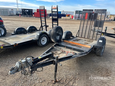 2018 Miska 4X7UT 7 ft S/A Utility Trailer