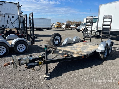 2020 Miska 5X10UT 10 ft T/A Remolque Portamaquinaria