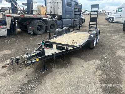 2020 Miska 5X10UT 10 ft T/A Remolque Portamaquinaria