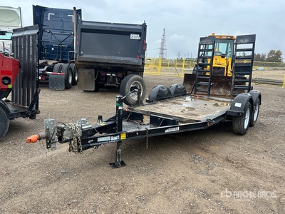 2020 Miska 5X10UT 10 ft T/A Remolque Portamaquinaria
