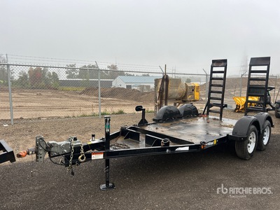 2020 Miska 5X10UT 10 ft T/A Remolque Portamaquinaria