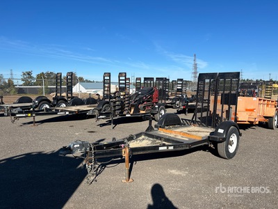 2018 Miska 4X7UT 7 ft S/A Rimorchio per attrezzatura