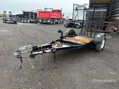 2018 Miska 4X7UT 7 ft S/A Plant Trailer