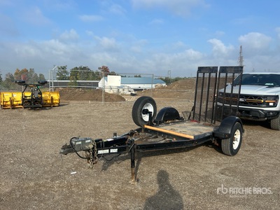 2018 Miska 4X7UT 7 ft S/A Remolque Portamaquinaria