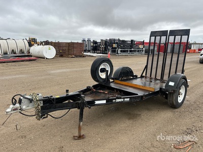 2018 Miska 4X7UT 7 ft S/A Plant Trailer