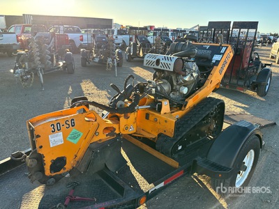 2020 Barreto E30SGB Tracked Swing Stump Grinder w/ Trailer