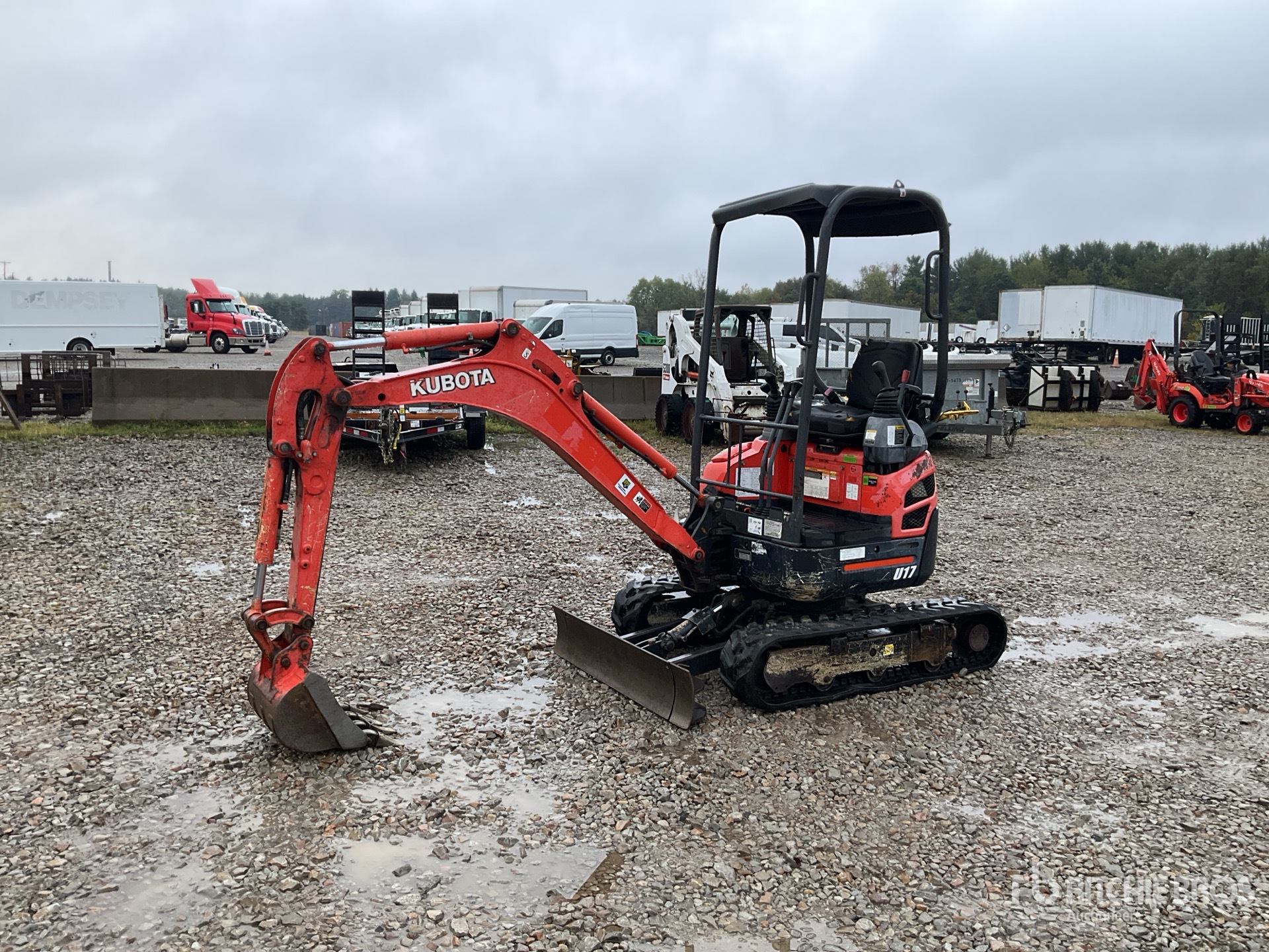 2018 Kubota U17 Minigraafmachine