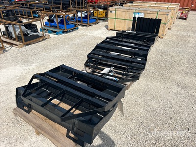 Quantity of (8) 2025 Mower King SA 48 in Skid Steer Forks (Unused)