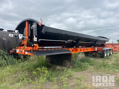 2022 JET 47 ft Tri/A Side Dump Trailer