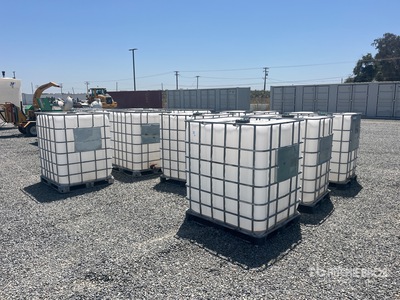 Quantity of (10) IBC 1250 L Totes