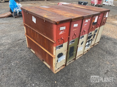 (6) JMC CNU-332A/E 30mm Ammunition Storage Containers
