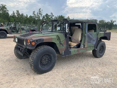 2001 AM General M1123 HMMWV 4 Door Soft Top w/Truck Body