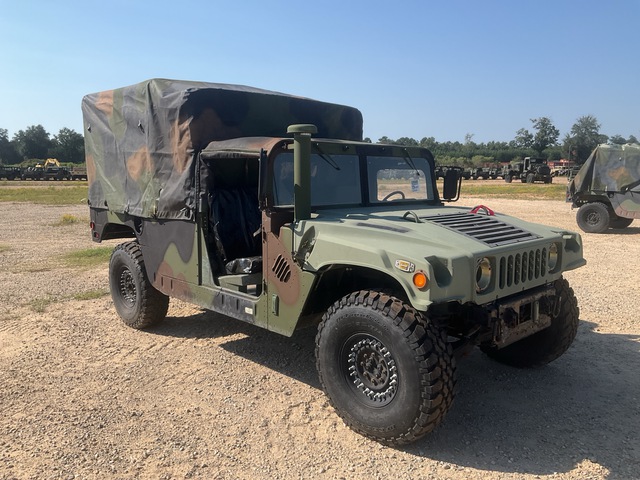 1998 AM General M1123 HMMWV 2 Door Soft Top w/Truck Body