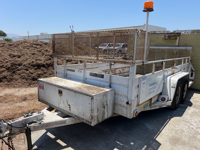 2015 Marksman 14 ft T/A Landscape Trailer