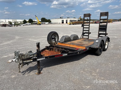 2018 Pratt CP0510 10 ft T/A Apparatuur aanhangwagen