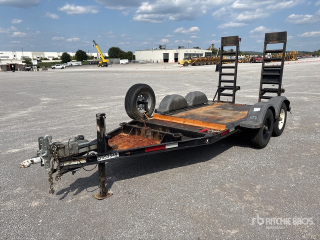 2018 Pratt CP0510 10 ft T/A Equipment Trailer
