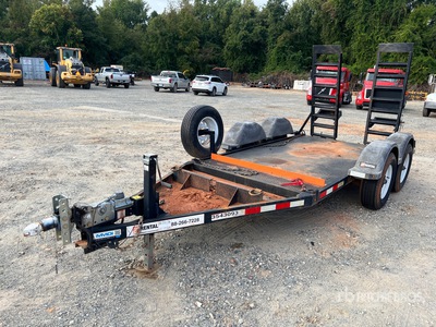 2021 MMDI 510RCMPH 10 ft T/A Equipment Trailer