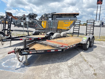 2018 MMDI 614SLTD 14 ft T/A Remolque Portamaquinaria