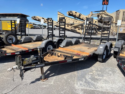 2018 Pratt CP0510 10 ft T/A Equipment Trailer
