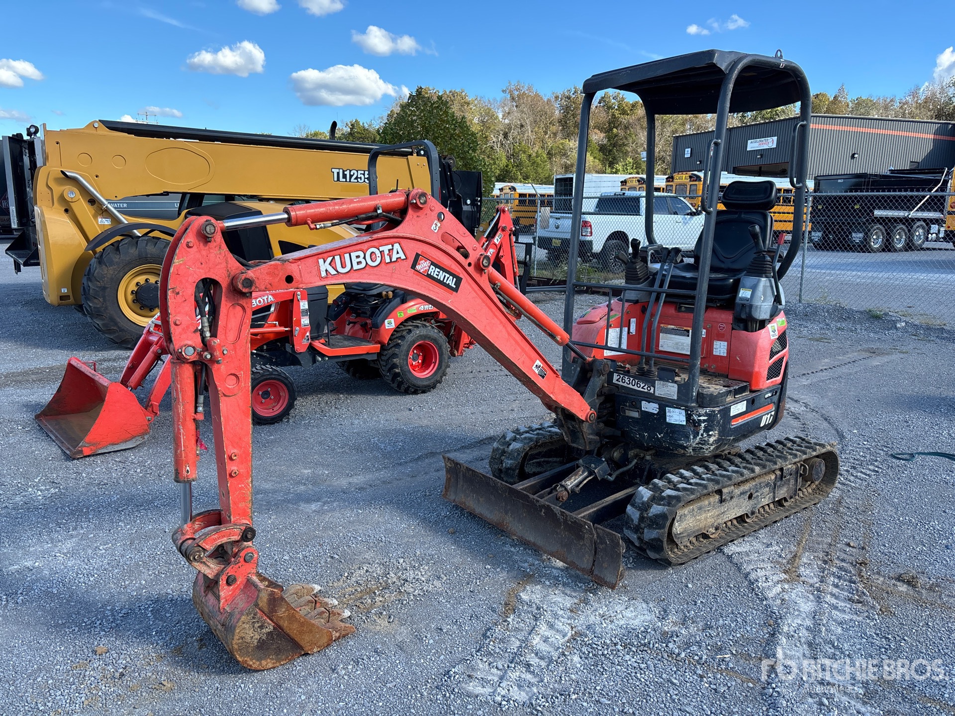2018 Kubota U17 Minigraafmachine