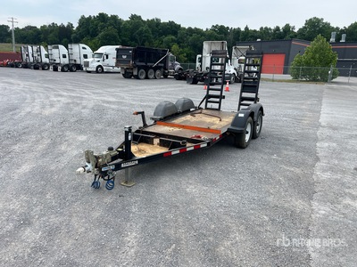 2019 MMDI 510RCMPH 10 ft T/A Remolque Portamaquinaria