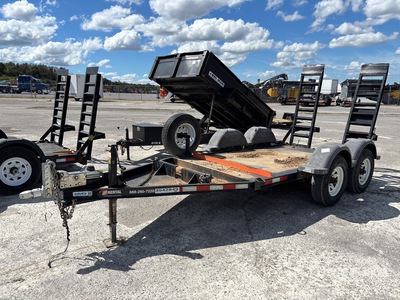 2019 MMDI 510RCMPH 10 ft T/A Equipment Trailer
