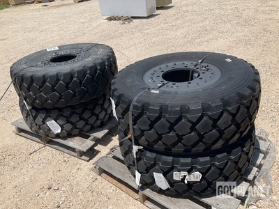 (4) Michelin 365/80R20 Tires w/Wheels