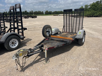 2018 Pratt CP0407 7 ft S/A Plant Trailer