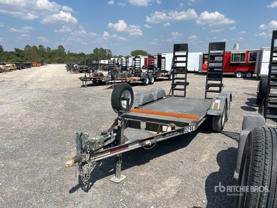 2021 Pratt CP0510 12 ft T/A Remolque Portamaquinaria