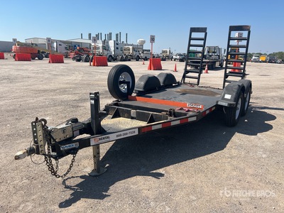 2021 MMDI 510RCMPH 10 ft T/A Equipment Trailer