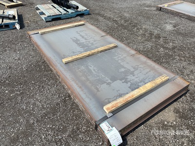 Quantity of (18) 48 in x 96 in (0.25 in Thick) Stahlplatten (Unused)