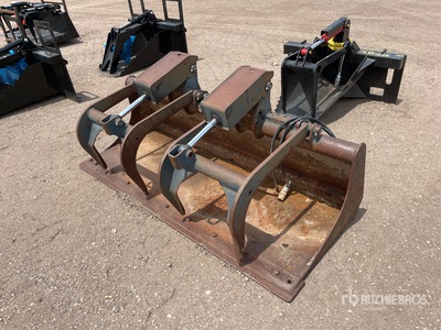 72 in General Purpose Skid Steer Grapple Bucket