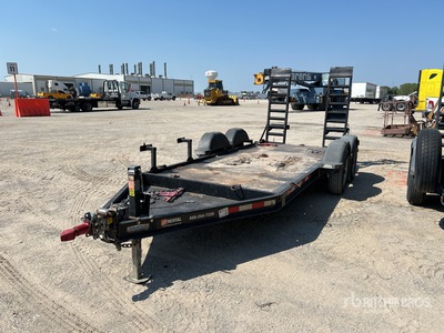 2019 MMDI 614SLTD 14 ft T/A Remolque Portamaquinaria