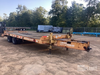 1997 Custom Weld 20T242CAS T/A Equipment Trailer