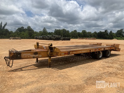 1997 Custom Weld 20T242CAS T/A Equipment Trailer