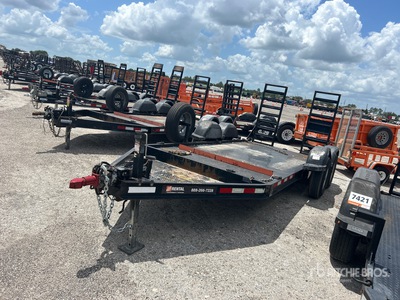 2019 MMDI 614SLTD 7376 lb 14 ft T/A Equipment Trailer