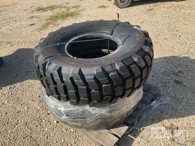 (5) Michelin 15.5/80R20 Tires