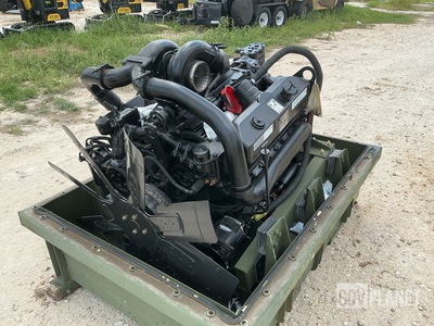Detroit Diesel 80877B91 Turbo Diesel Engine w/Shipping Container