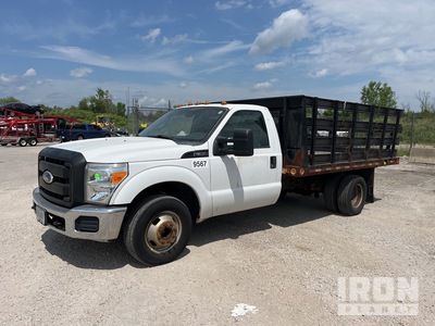 2012 Ford F-350 XL 4x2 Flatbed Truck