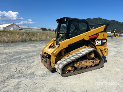2016 Cat 289D Two-Speed High Flow Compact Track Loader