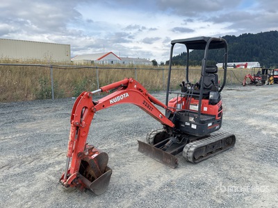 2016 Kubota U17-HGS Mini Excavator