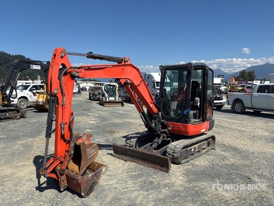 2017 Kubota KX040-4G Mini Excavator