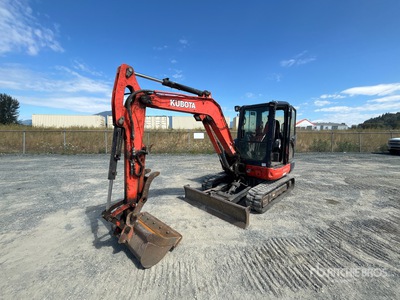 2017 Kubota KX040-4A Mini pelle hydraulique