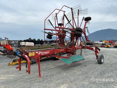 2012 Kvernland 9472C 2-Point 2 Rotor Rastrillo de pastos