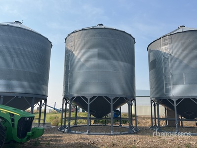 Westeel 1906 +/- 4500 bu 6 Ring Hopper Graan bak